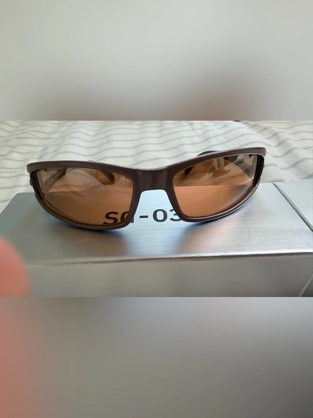 Killer Loop Nimbus 632 Sport Brown Sunglasses Vintage